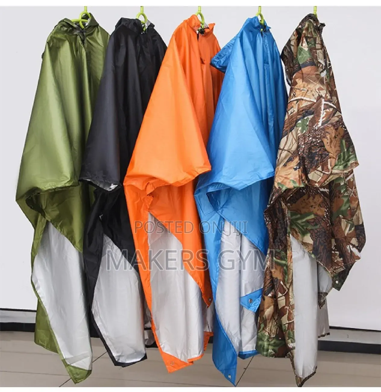 Taffeta 3-in-1 Outdoor Cycling Hiking Raincoat Windproof Rain Poncho