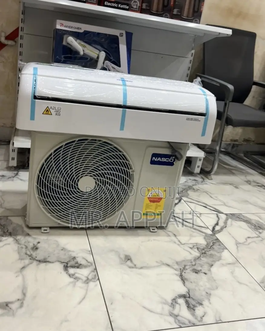 Super Quality Nasco 1.5hp Inverter Air Conditioner(White).