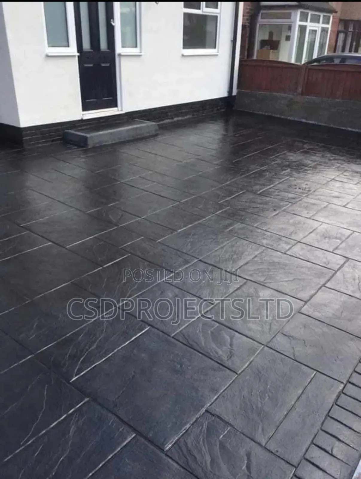 Professional Concrete Stamp Work