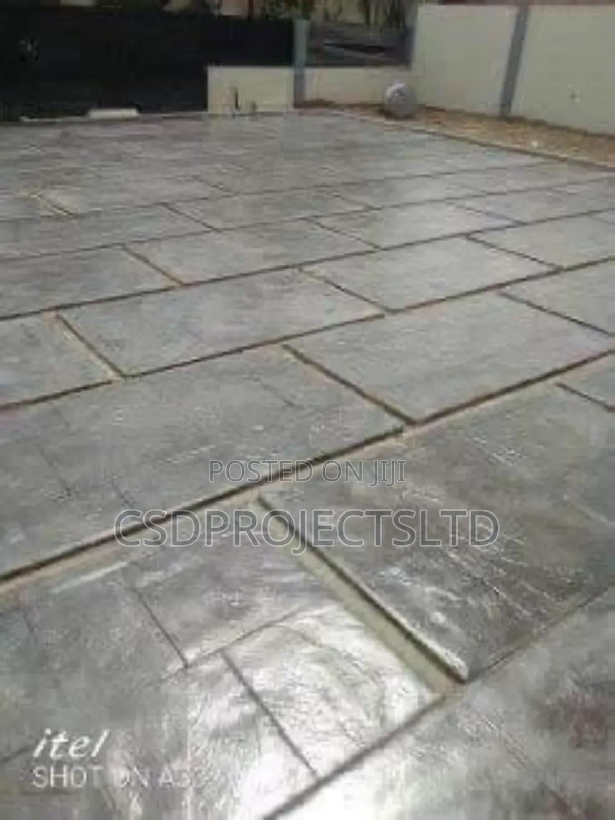 Professional Concrete Stamp Work