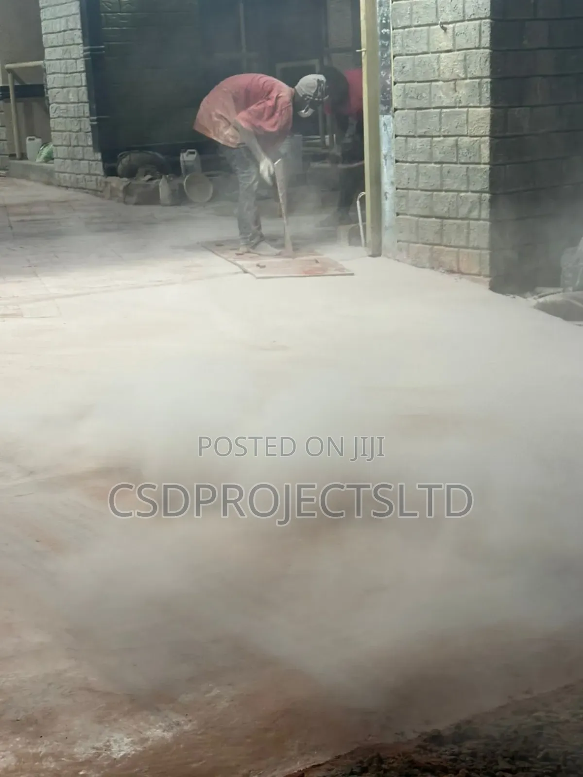 Professional Concrete Stamp Work