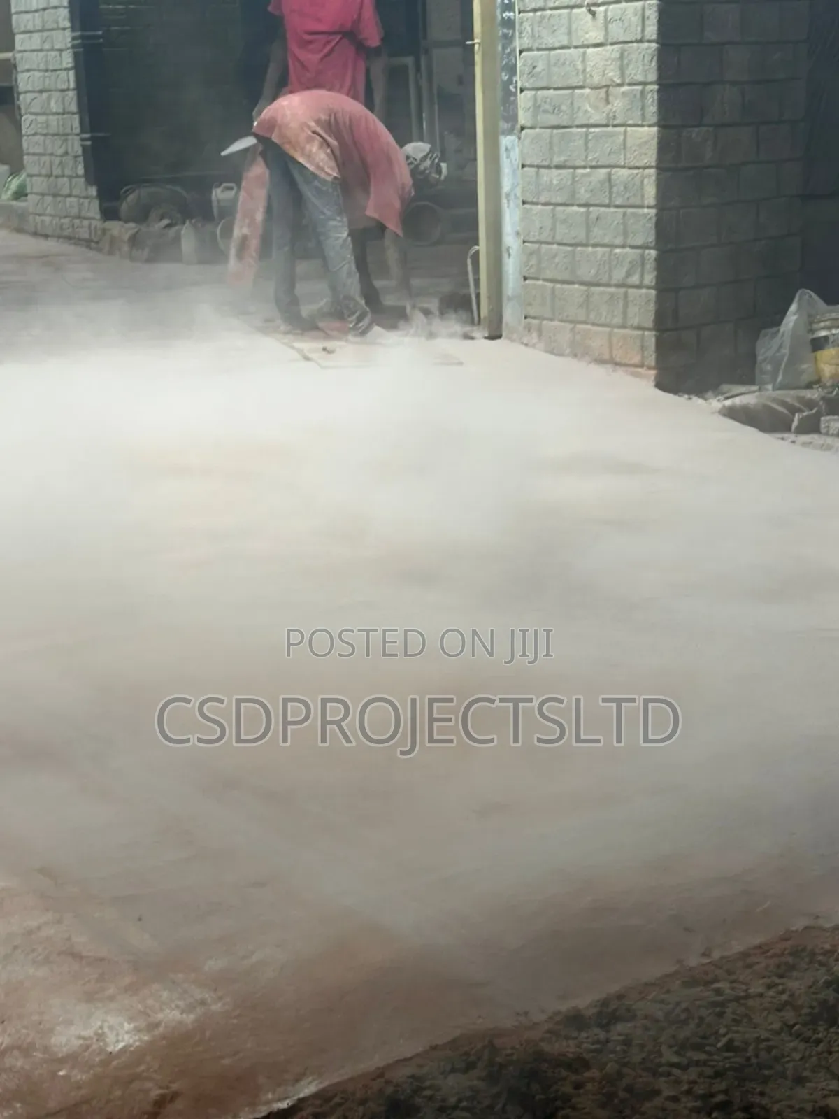 Professional Concrete Stamp Work