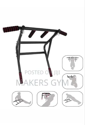 Door Frame Pull-Up Bar, Wall Mounted Chin Pull-Bar