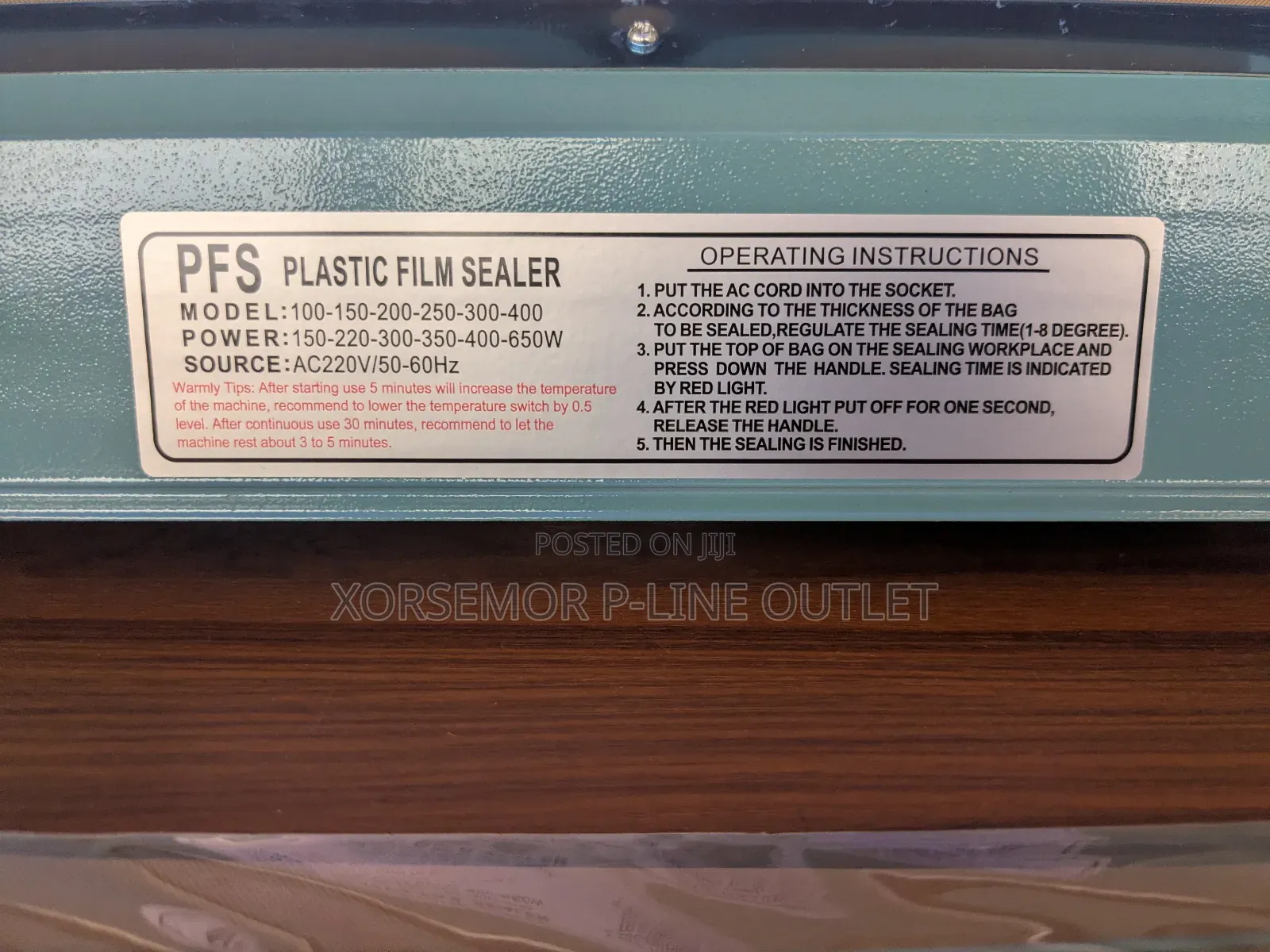 Electric 300mm Impulse Sealer