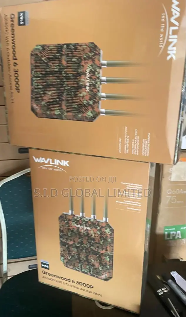 Luxurious 150sqm Greenwood Wavlink Wifi6 Outdoor Access Point/Ax3000