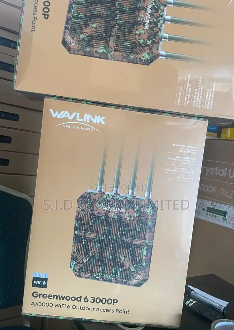 Blazing-Fast Outdoor Wifi 6 Mesh Extender - Wavlink Greenwood 6
