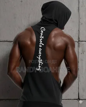 Men Two Piece Gym Singlet