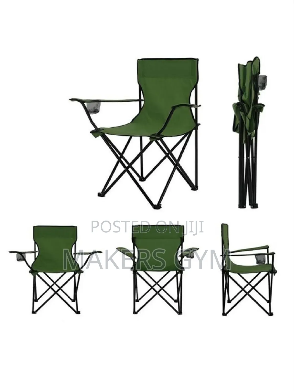 Camping Chair (Army Green) Foldable