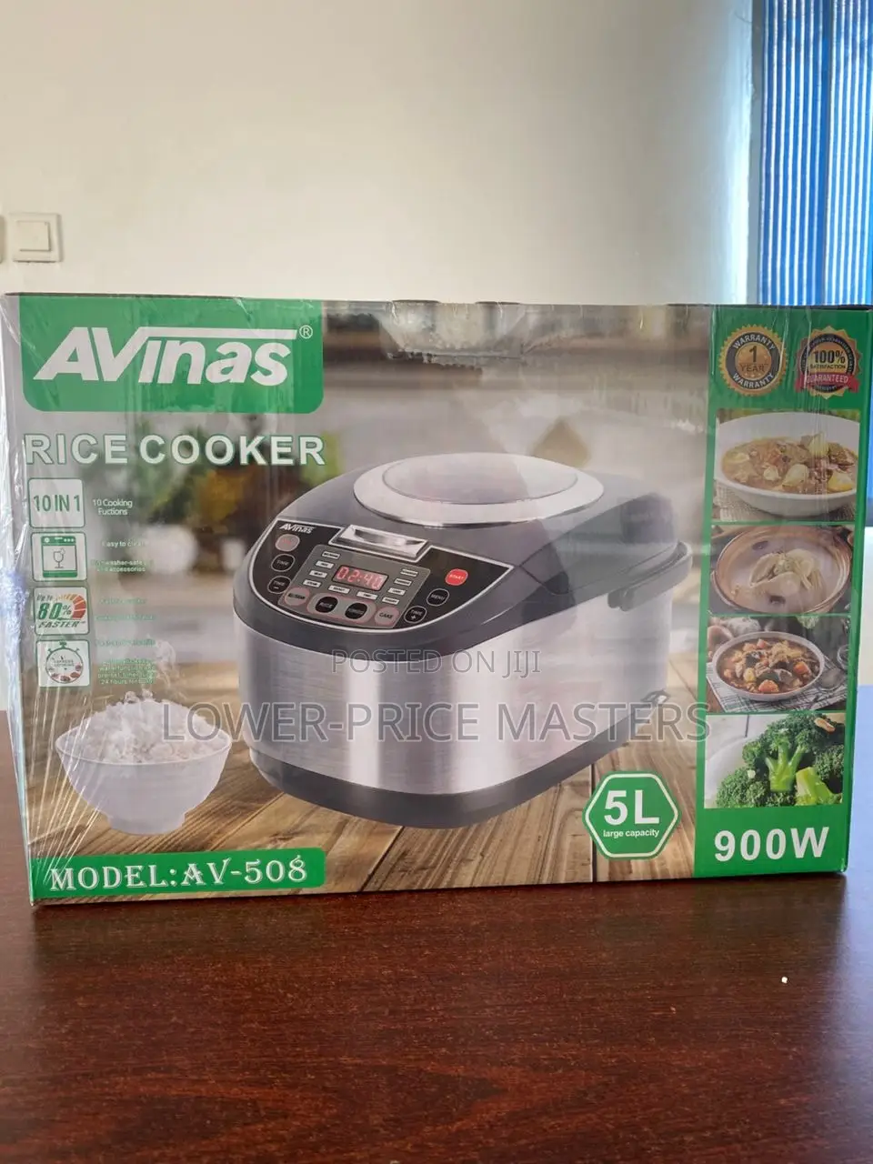 10 in 1 Digital Rice Cooker (6l)
