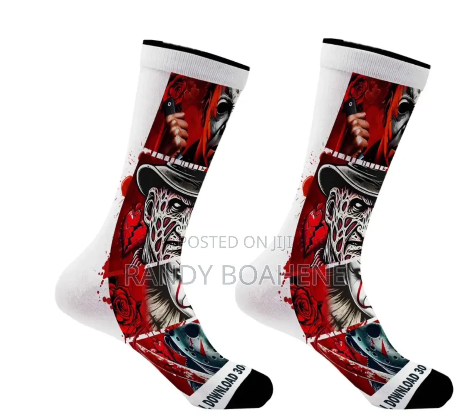 Slasher Sequence Socks