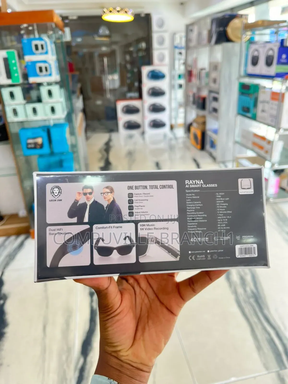 Green Lion Rayna Ai Smart Glasses
