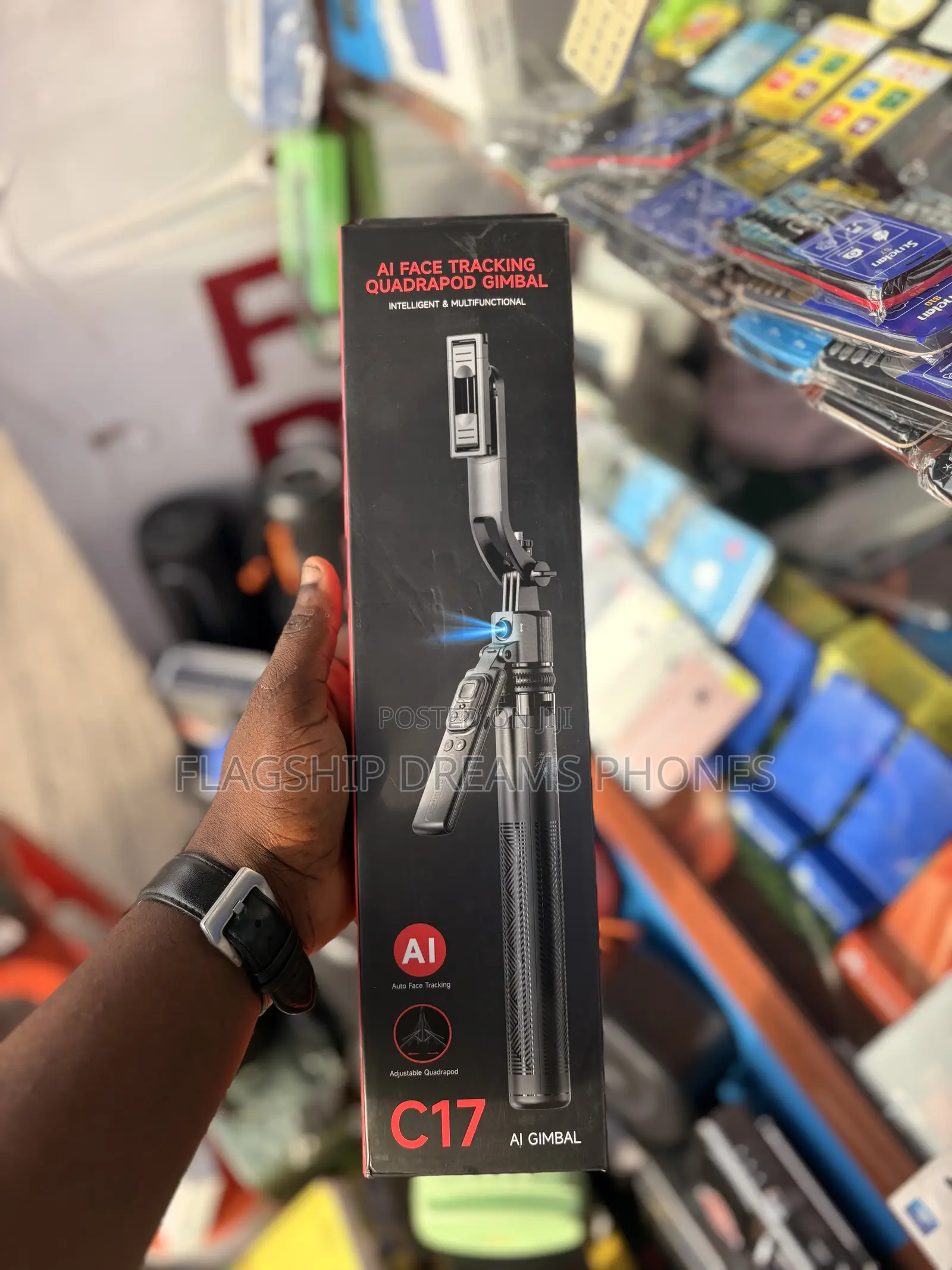 Sensor Ai Selfie Stick