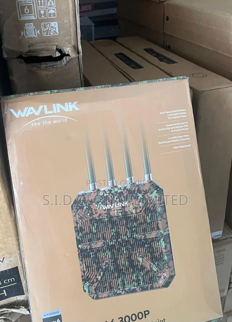 Wavlink Greenwood Long-Range 3km Outdoor Mesh Router