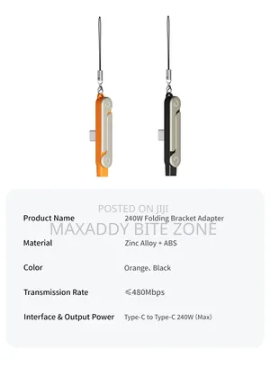 Type C Bracket Adapter for Phones and Tablets