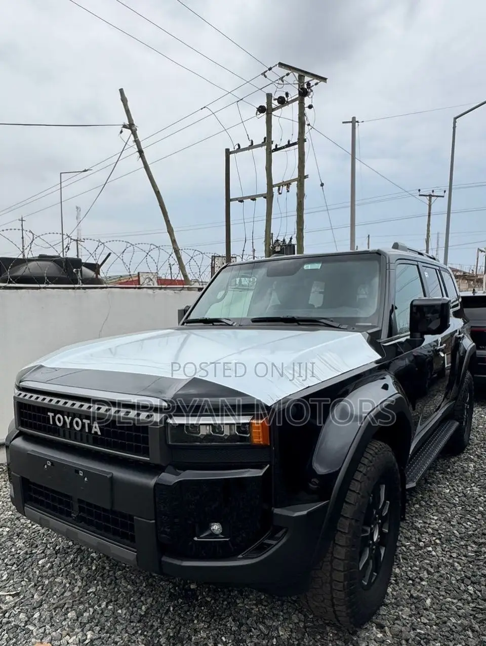 New Toyota Land Cruiser Prado 2.4 Petrol 2025 Black