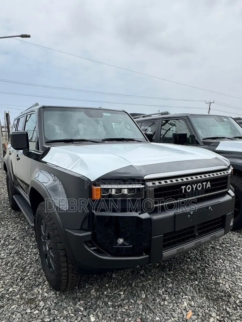 New Toyota Land Cruiser Prado 2.4 Petrol 2025 Black
