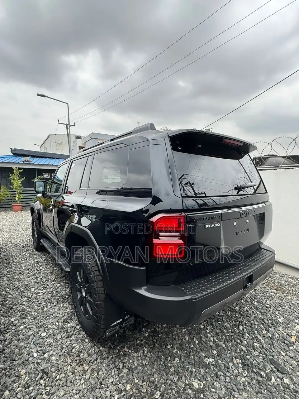 New Toyota Land Cruiser Prado 2.4 Petrol 2025 Black
