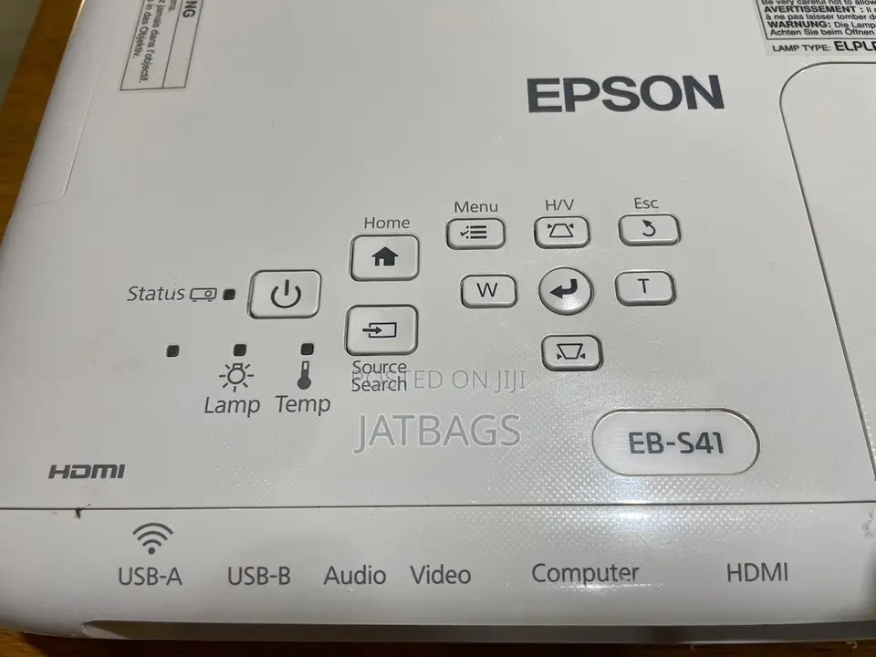 Slightly Used Epson Eb-S41 3300 Lumens Projector From Uk-Free Delivery