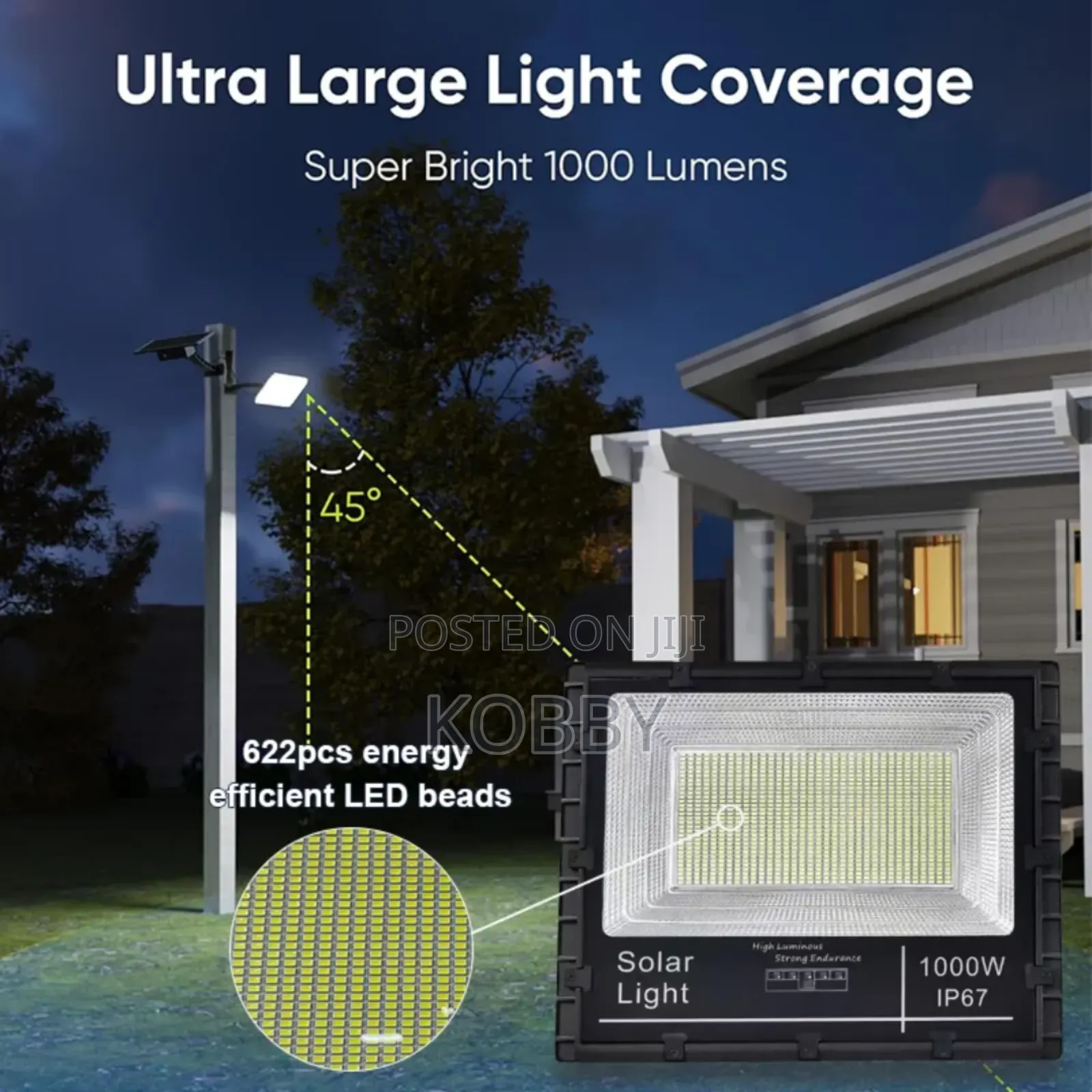 Led Solar Flood Lights [120w 200w 300w]