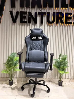 Gaming Chair (High Seat, Adjustable Arm and Recliner)