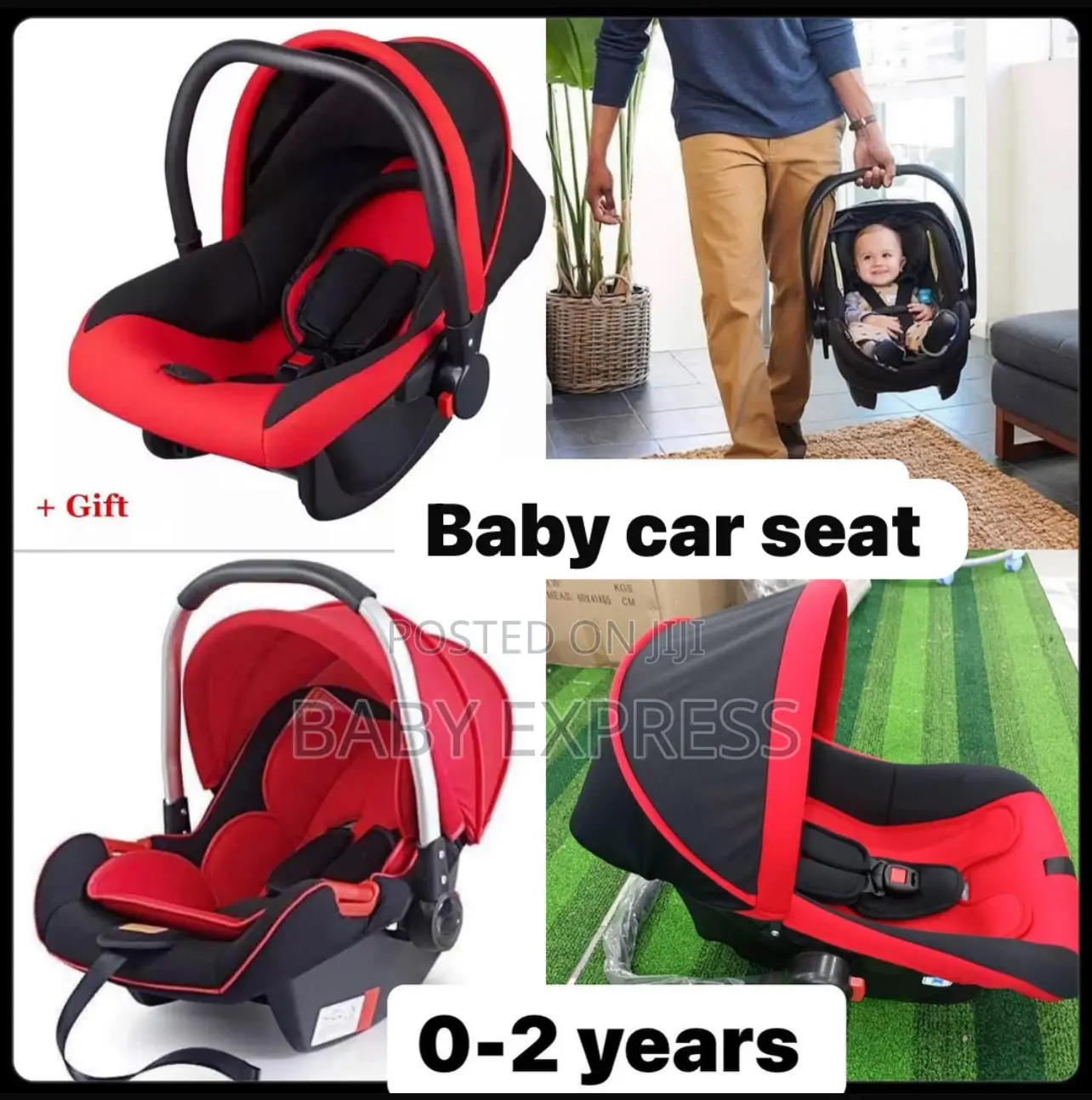 Baby Carry Cot Carseat 2-in-1safe,Comfortable Portable Infant Carrier