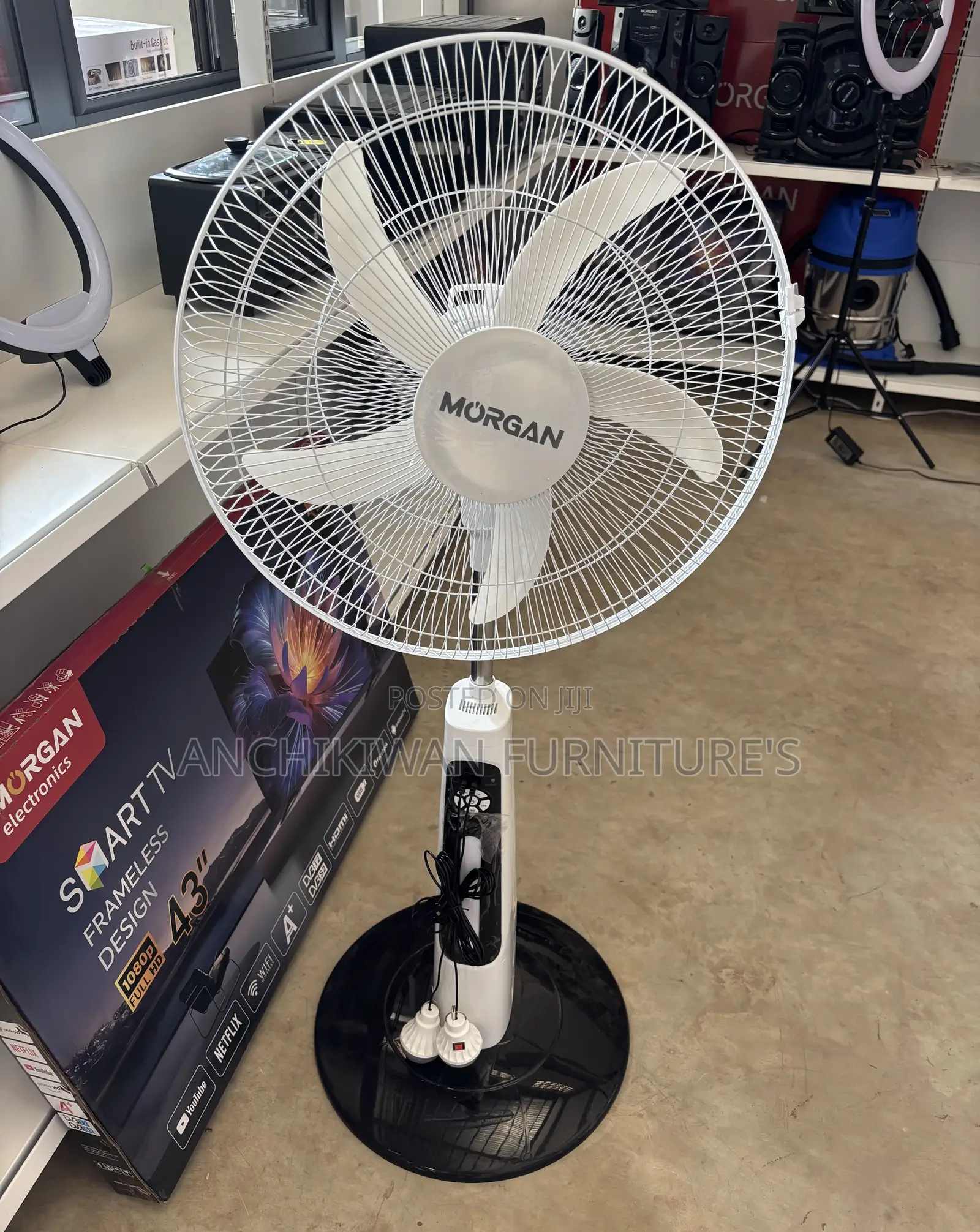 Recheagerble/Solar Standard Fan (Cash on Delivery)