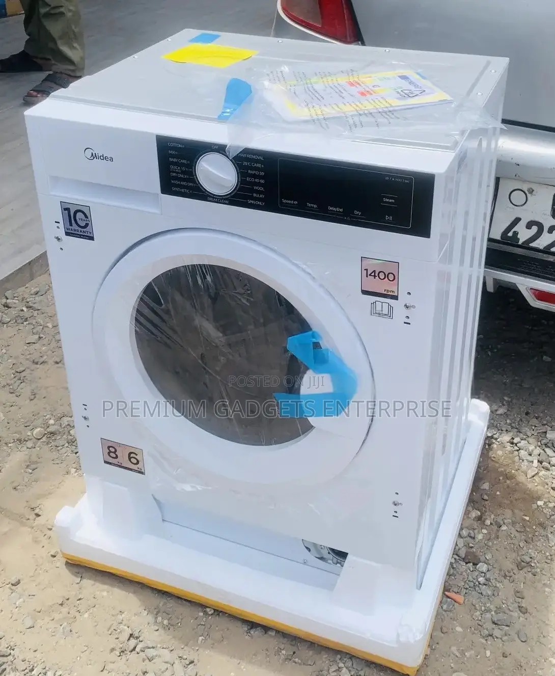 Midea 8kg/6kg Washer Dryer Washing Machine Built-In