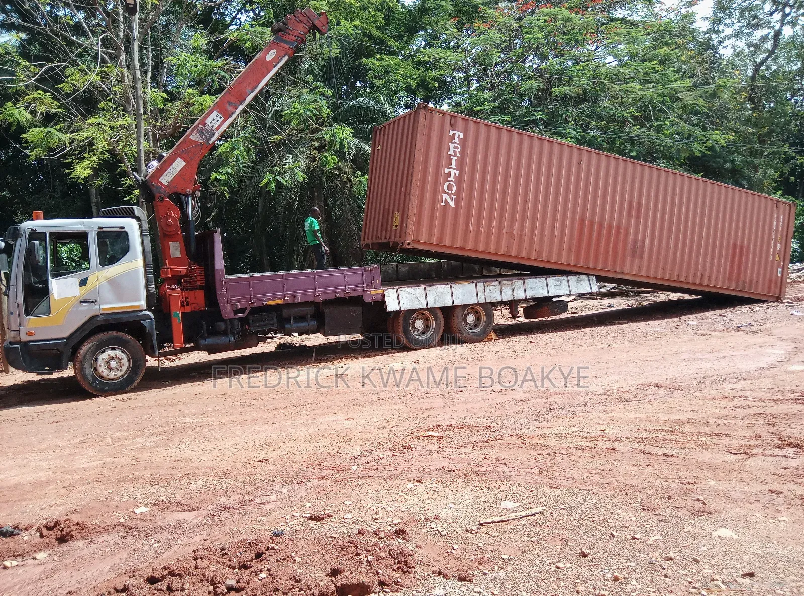 40ft Container for Sale at Abuakwa