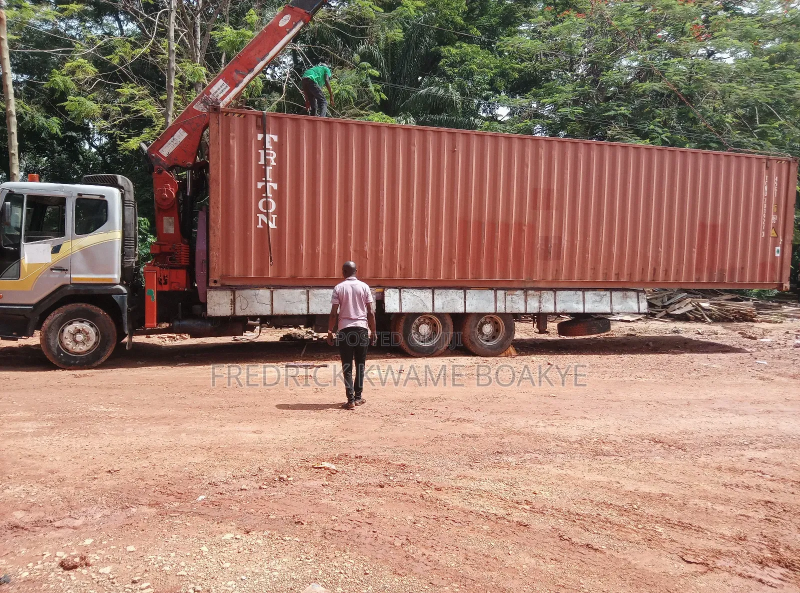 40ft Container for Sale at Abuakwa