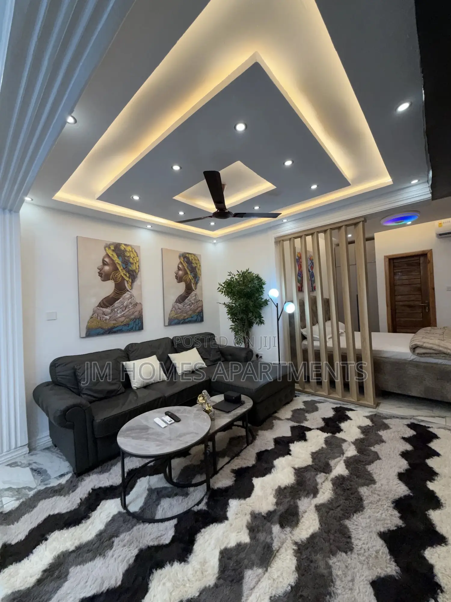Luxury Furnished Studio For Rent | Smart Tv, Wifi, Modern