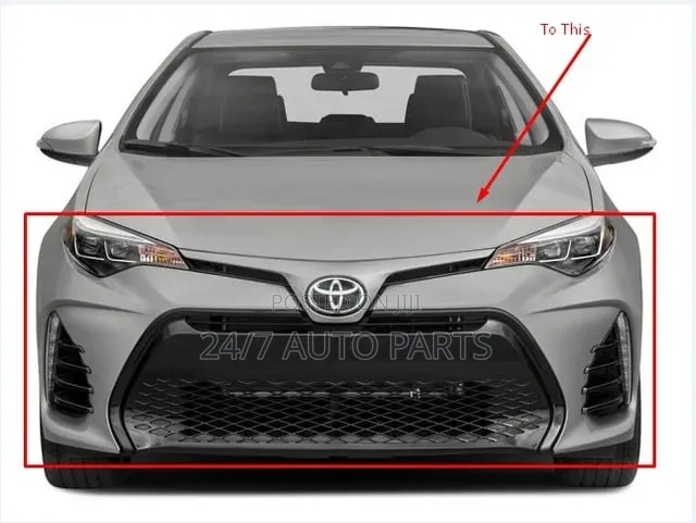 Toyota Corolla Complete Bumper 17-19