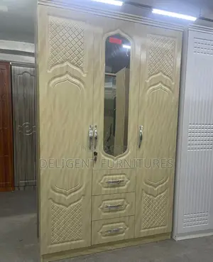 Black 3 in 1 Wardrobe (Payment on Delivery)