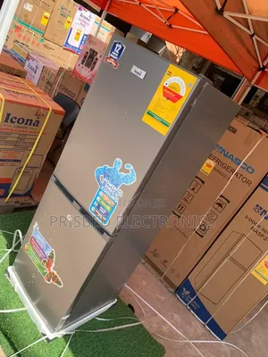 Icona Double Door Fridge 155 Litres Bottom Freezer