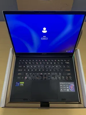 New Laptop MSI Stealth 14 Studio A13VF 16GB Intel Core i9 SSD 1T