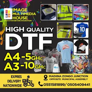 High Quality DTF Printing
