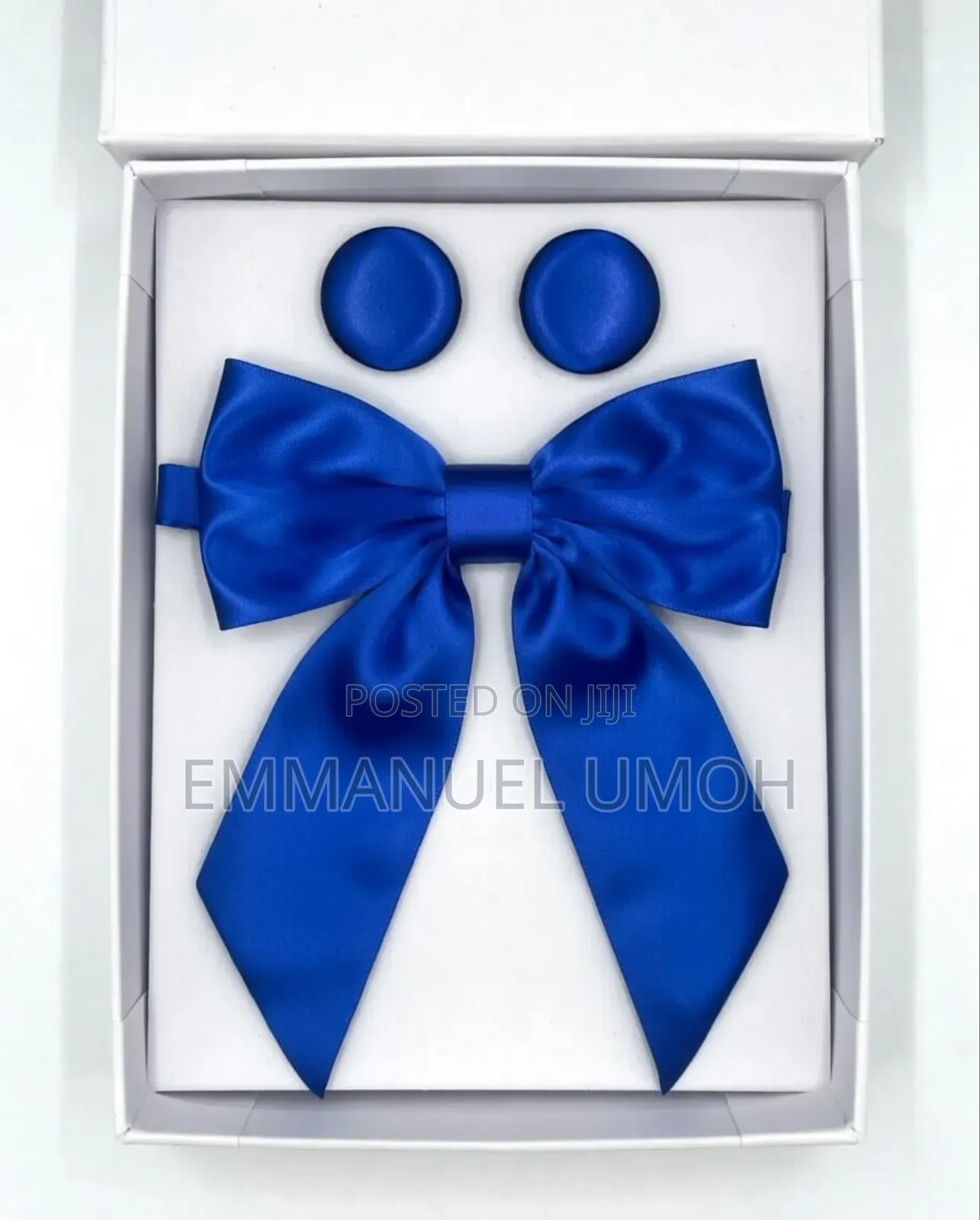 Ladies Tie With Matching Earrings And Brooch