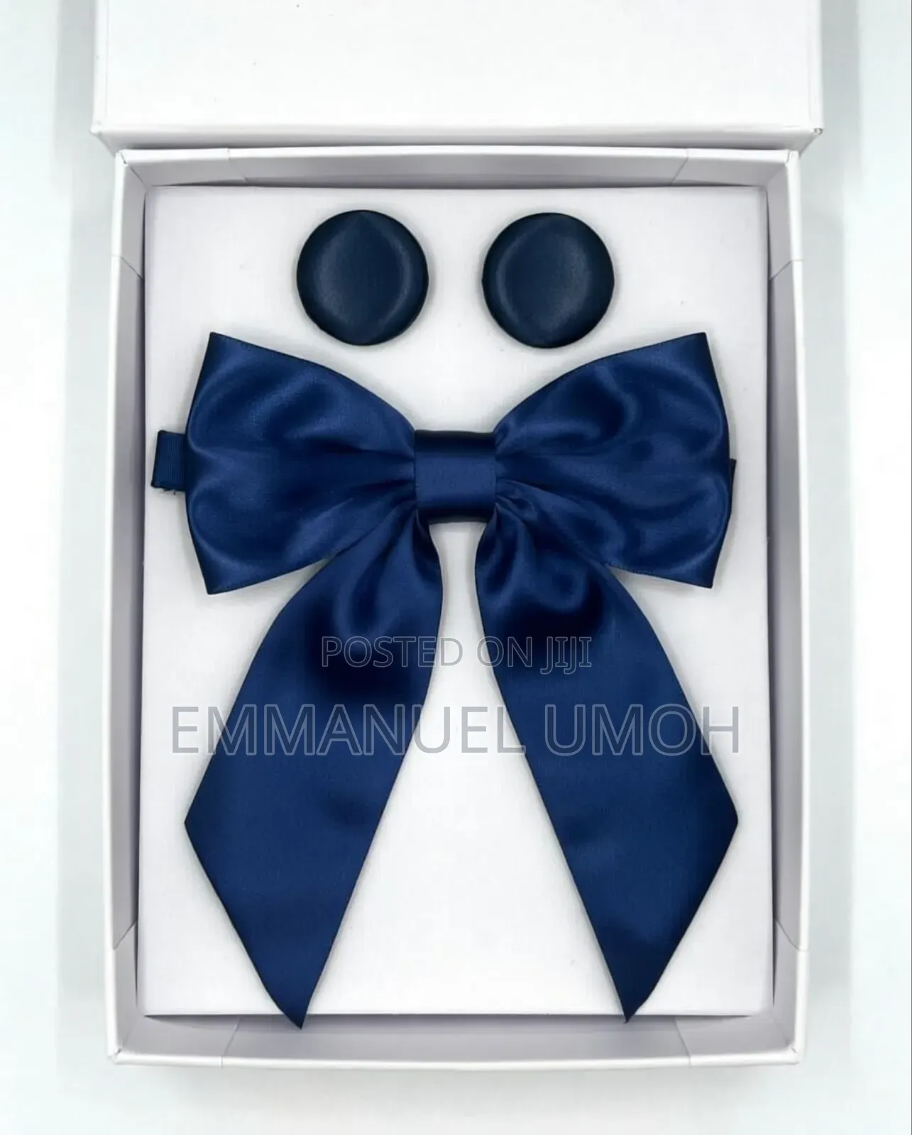 Ladies Tie With Matching Earrings And Brooch