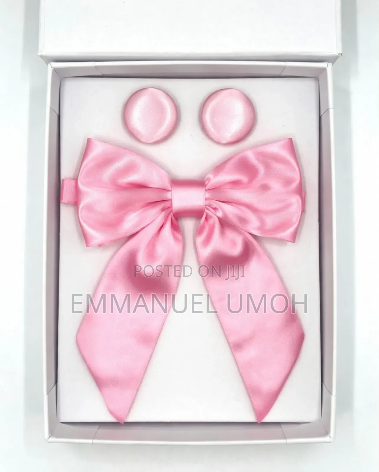 Ladies Tie With Matching Earrings And Brooch