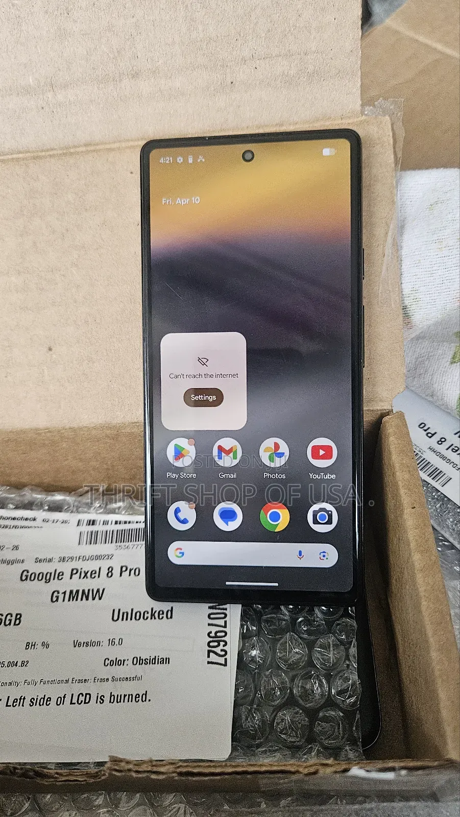 Google Pixel 6a 128 GB Gray
