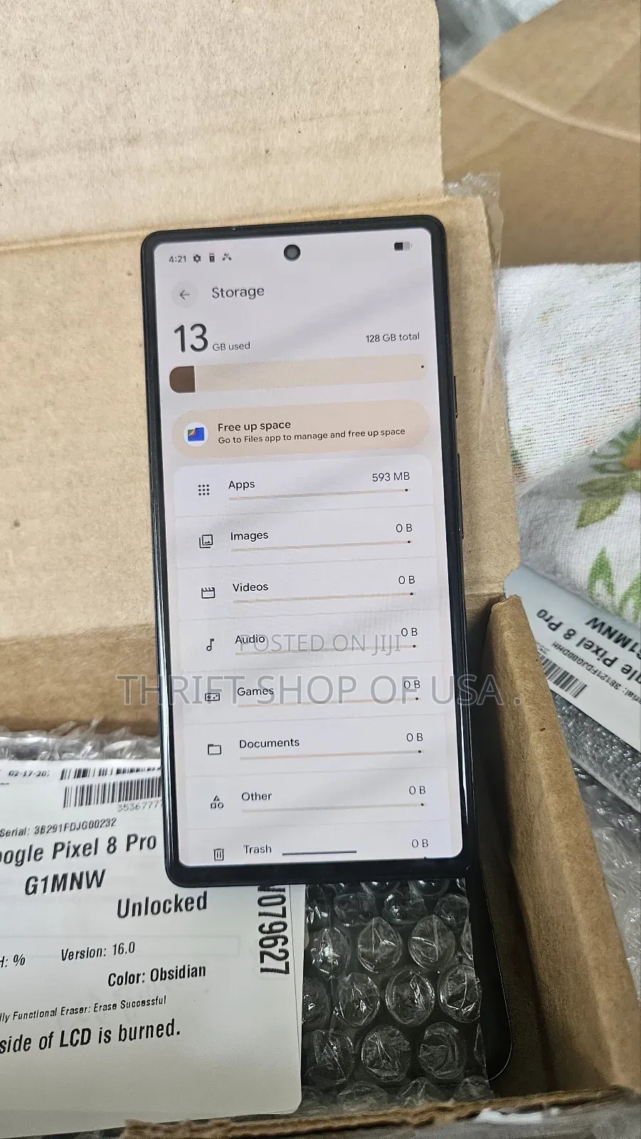 Google Pixel 6a 128 GB Gray