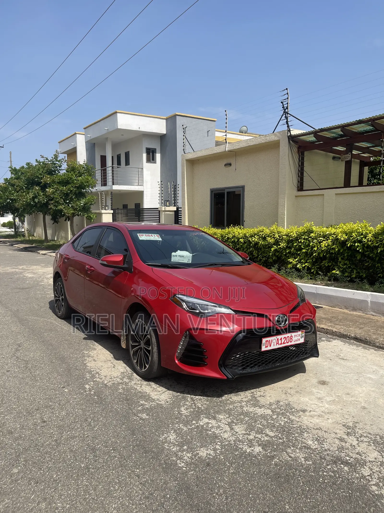 Toyota Corolla 2017 Red
