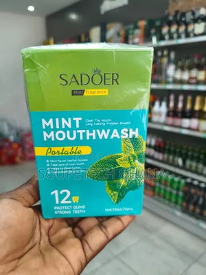  Sadoer Mint Mouthwash – Fresh Breath Oral Care