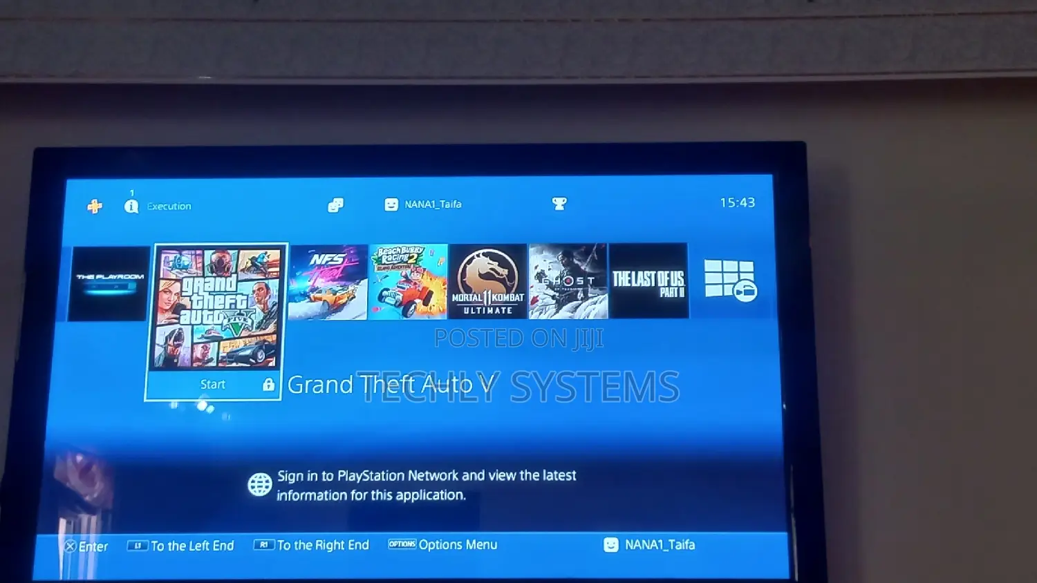 Ps4 Console With Controllers