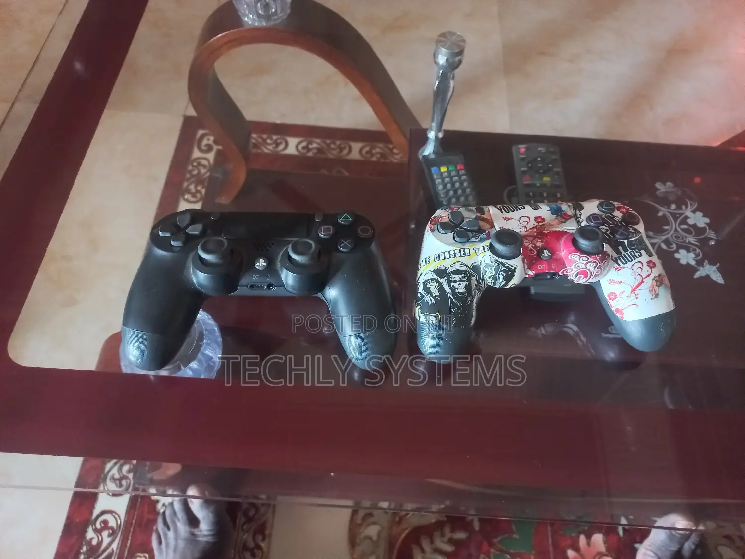 Ps4 Console With Controllers