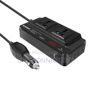 Meind 200w Car Power Inverter 12v Dc To 220v Ac Converter For Car