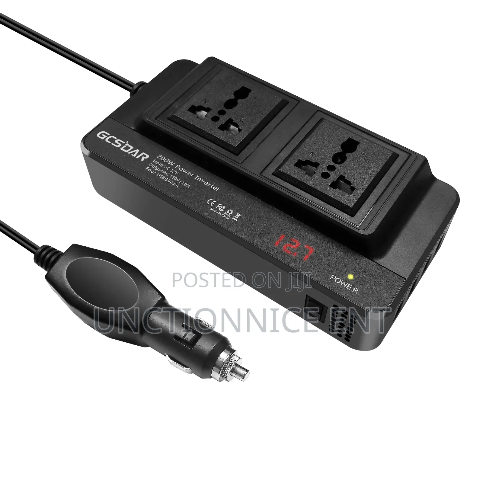 Meind 200w Car Power Inverter 12v Dc - 220v For Car Electricity Power