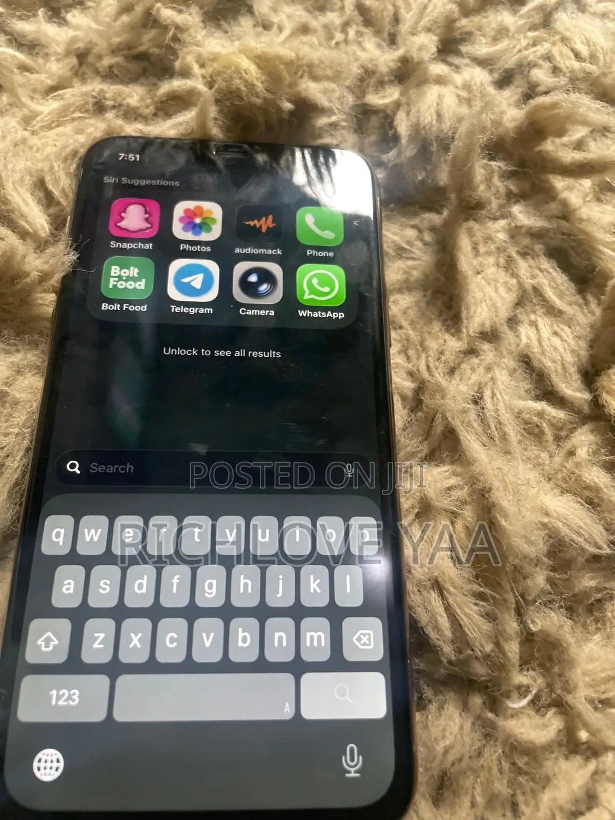 Apple iPhone X 64 GB Black