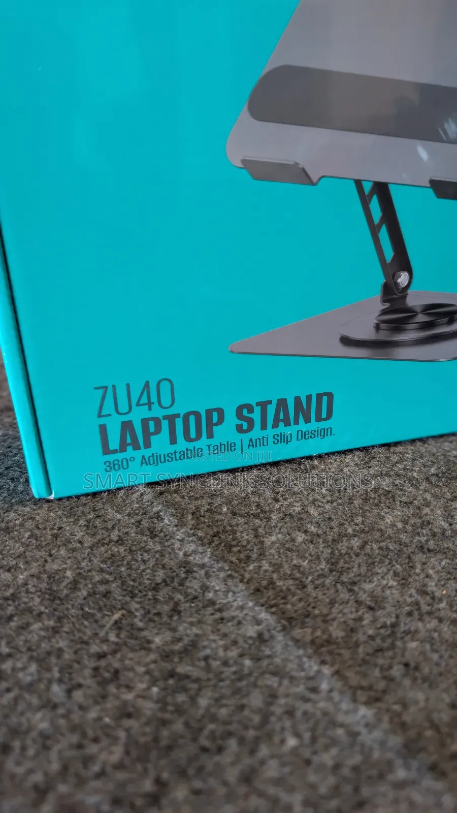 360° Adjustable Metallic Laptop Stand (Heatz Zu40)