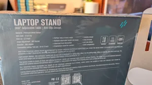 360° Adjustable Metallic Laptop Stand (Heatz Zu40)
