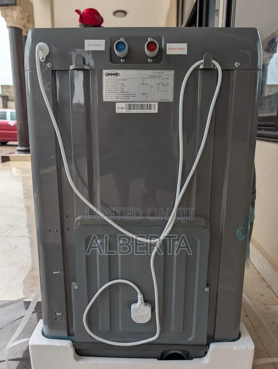 Novo 8kg Fully Automatic Washing Machine
